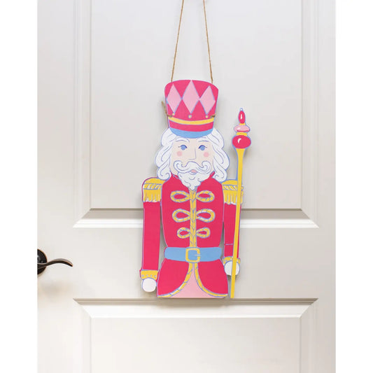 Candy Nutcracker Door Hanger