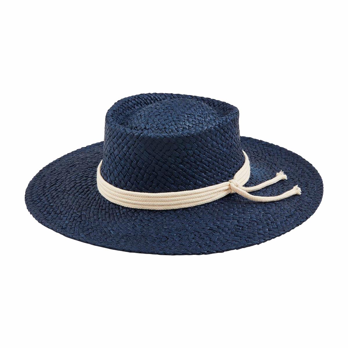 Navy Nautical Rope Hat