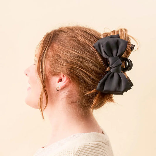 Bow Claw Clip | Black