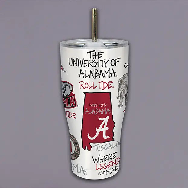 Alabama Icon Metal Tumbler