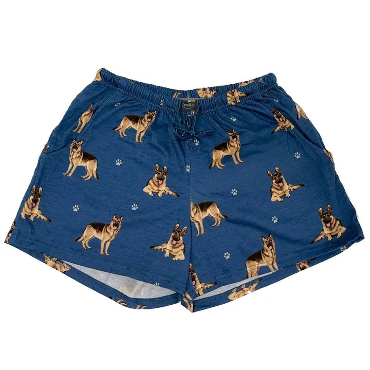 Pajama Shorts | German Shepard