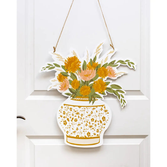 Fall Florals Door Hanger