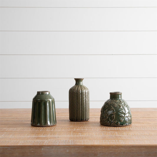 Textured Pattern Vase