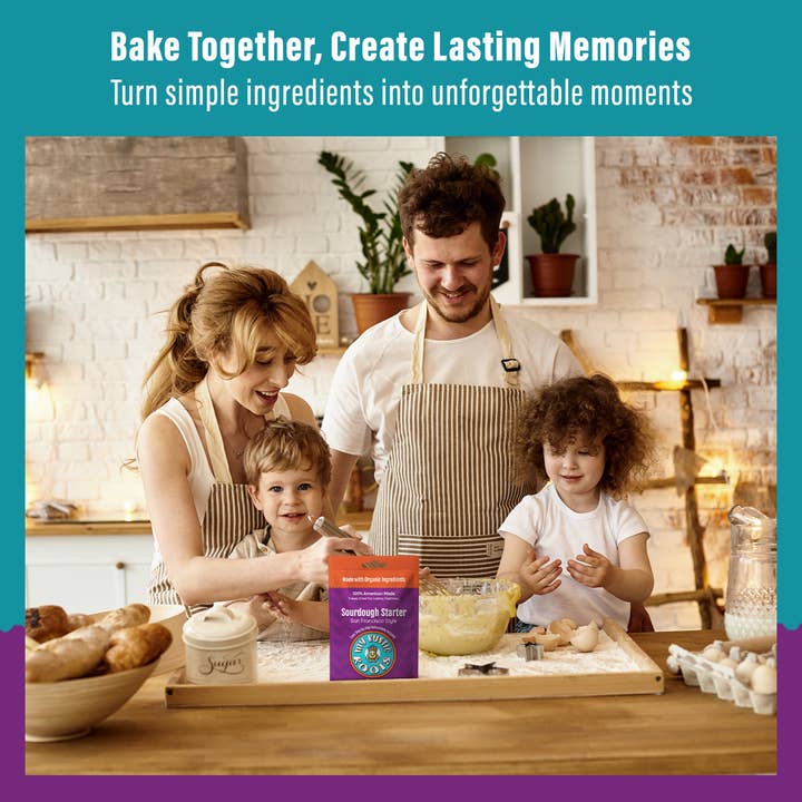 Organic, Non-GMO Sourdough Starter | Freeze Dried |