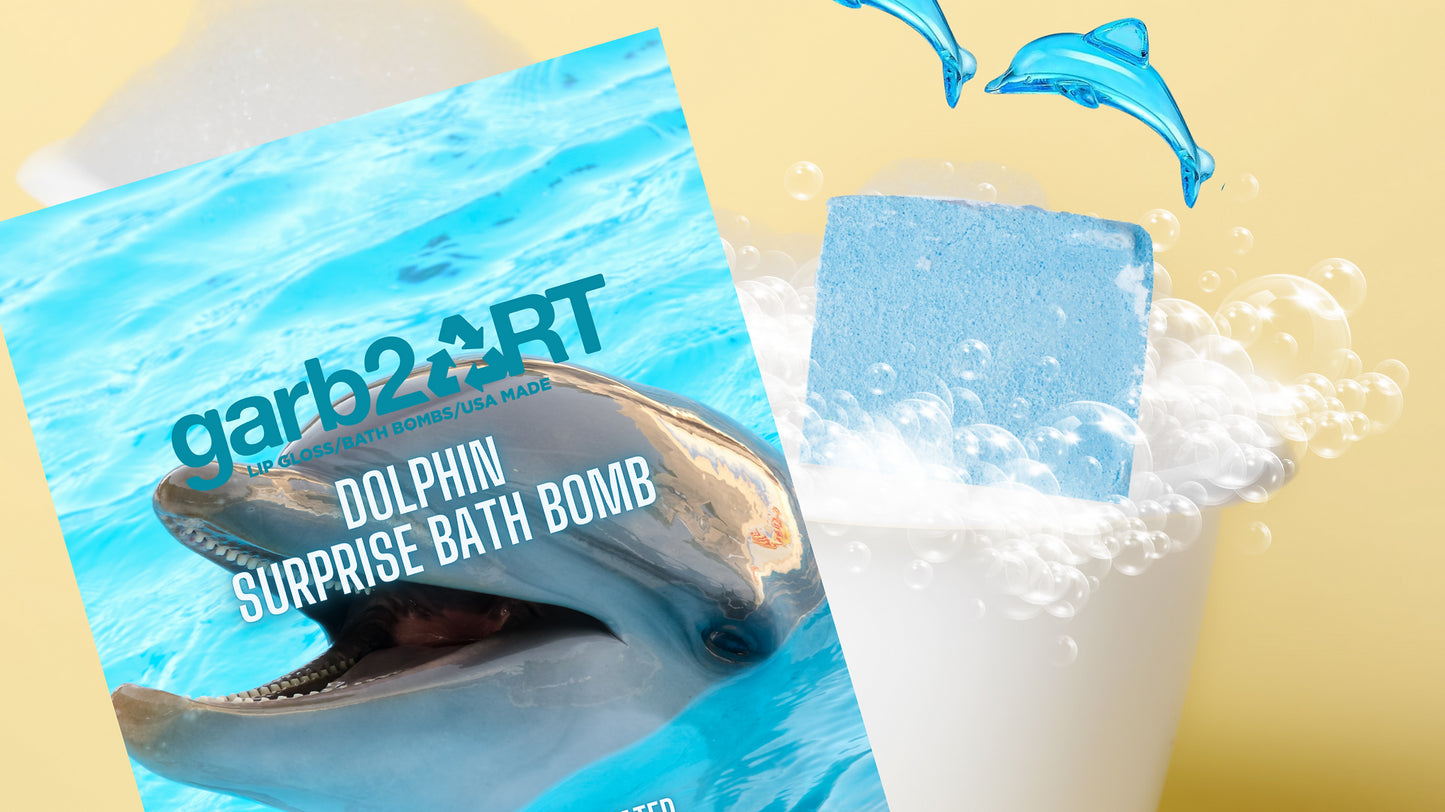 Dolphin Surprise Bath Bomb