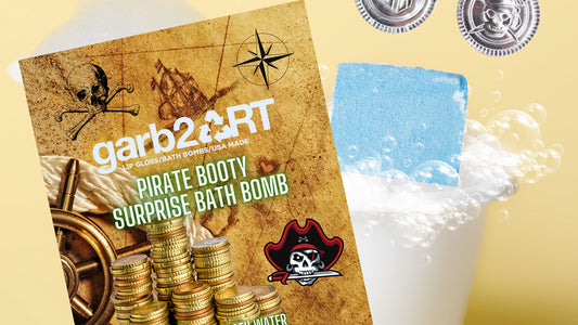 Pirate Booty Surprise Bath Bomb