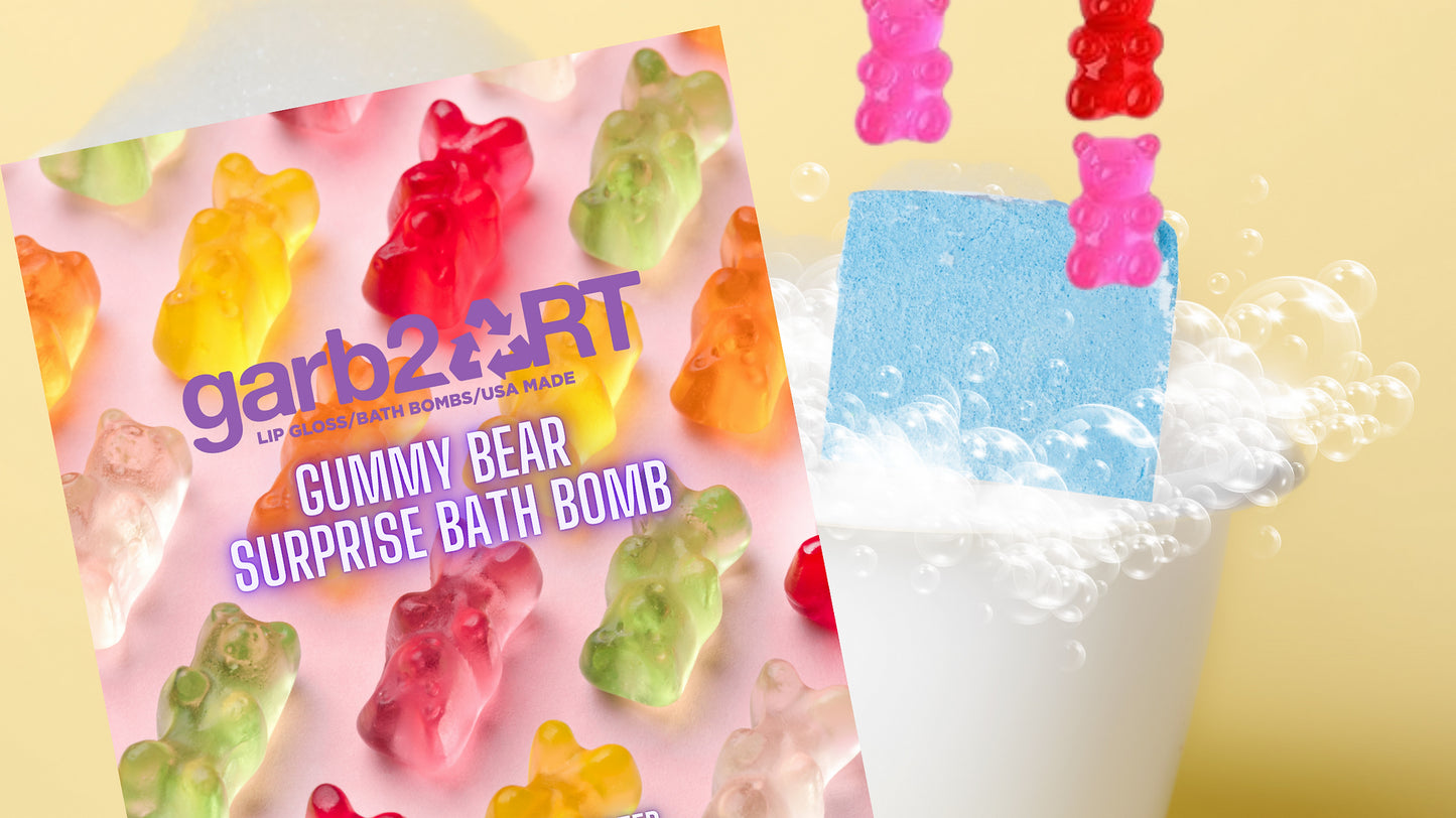 Gummy Bear Surprise Bath Bomb