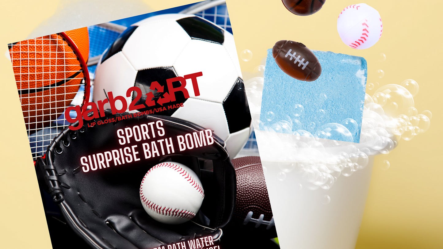 Sports Surprise Bath Bomb