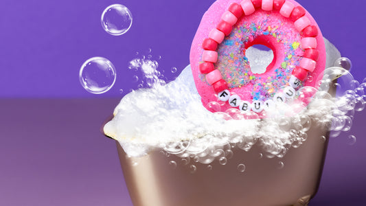 Pink Bracelet Donut Bath Bomb