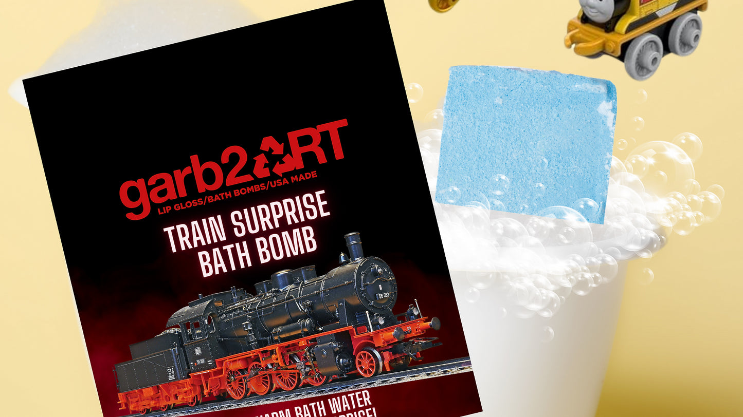 Train Surprise Bath Bomb