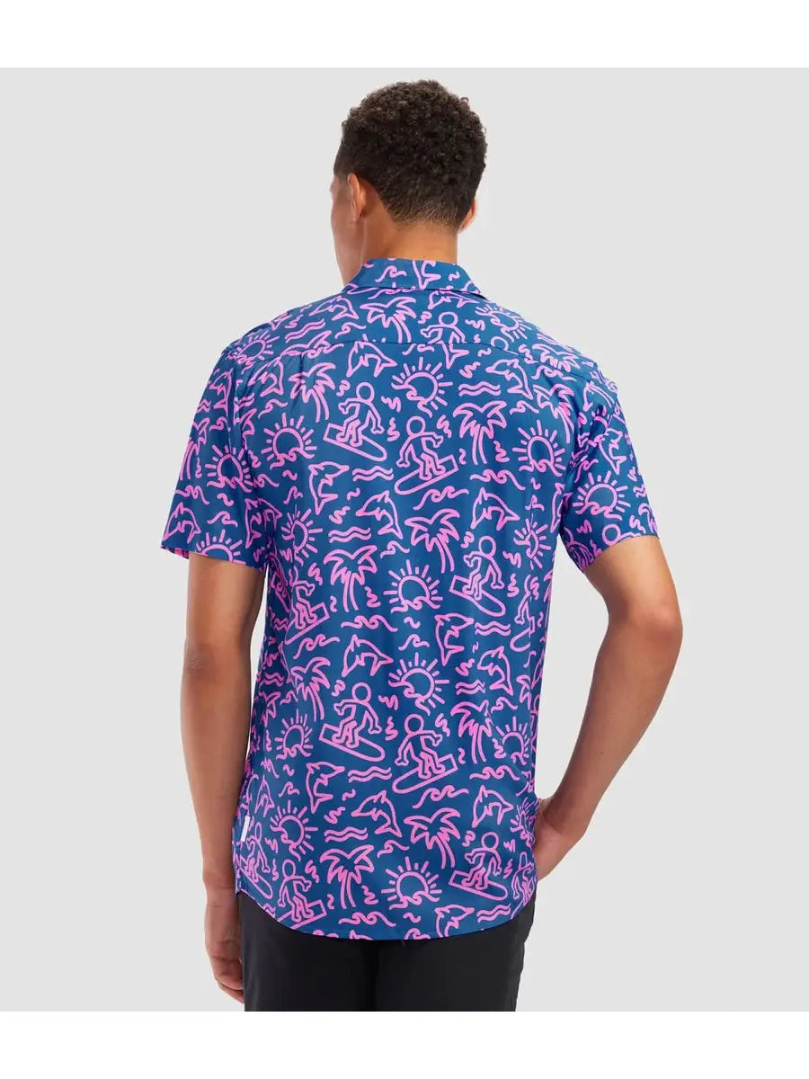 Men's Hawaiian Shirt | Sketchy Surfer