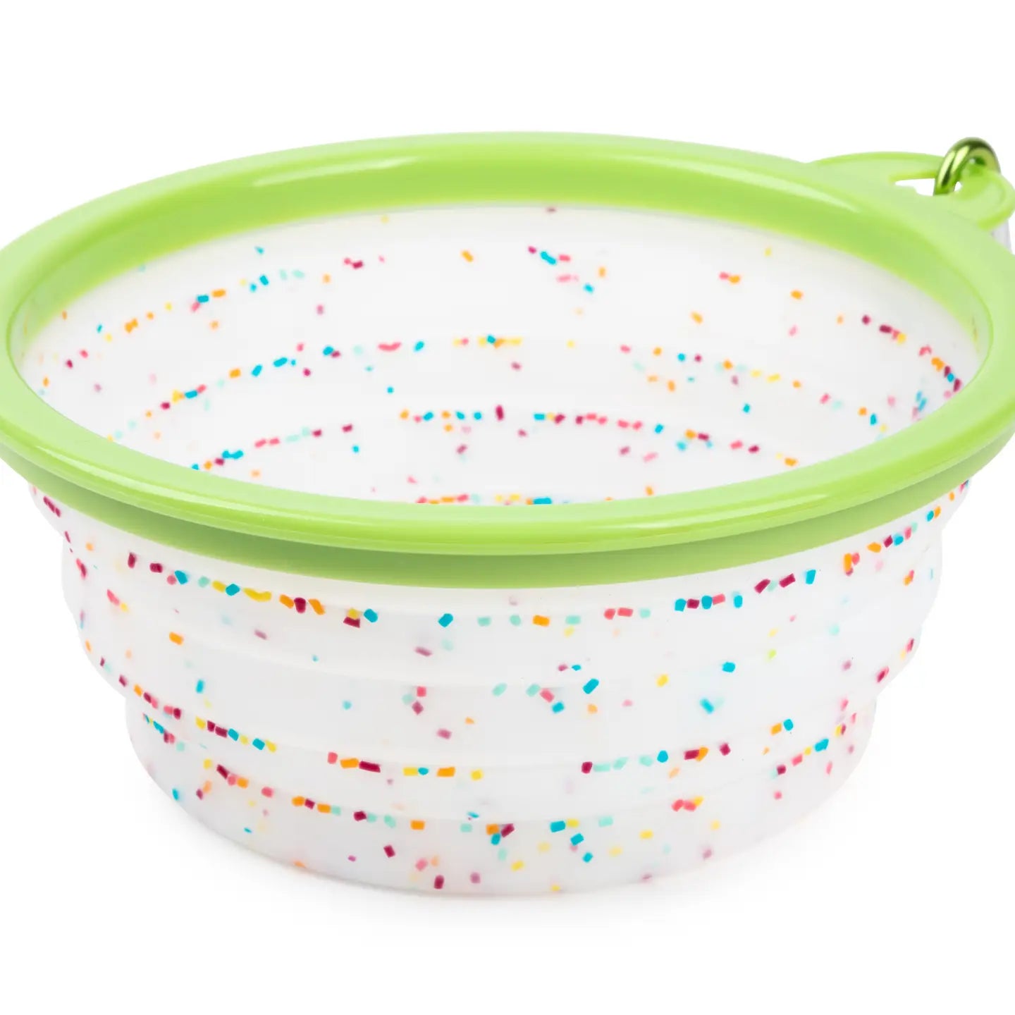 Collapsible Confetti Dog Bowl