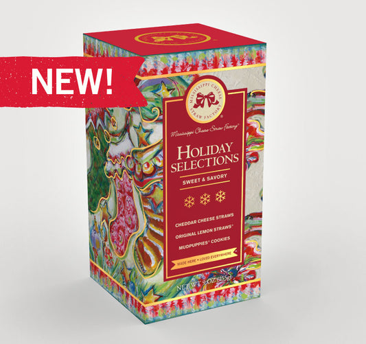 Joyous Holiday Cheese Straw Assortment
