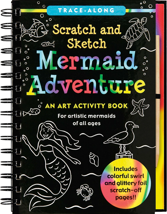 Mermaid Adventure Scratch & Sketch