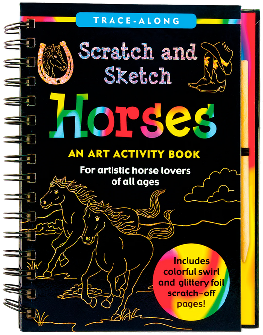 Horses Scratch & Sketch