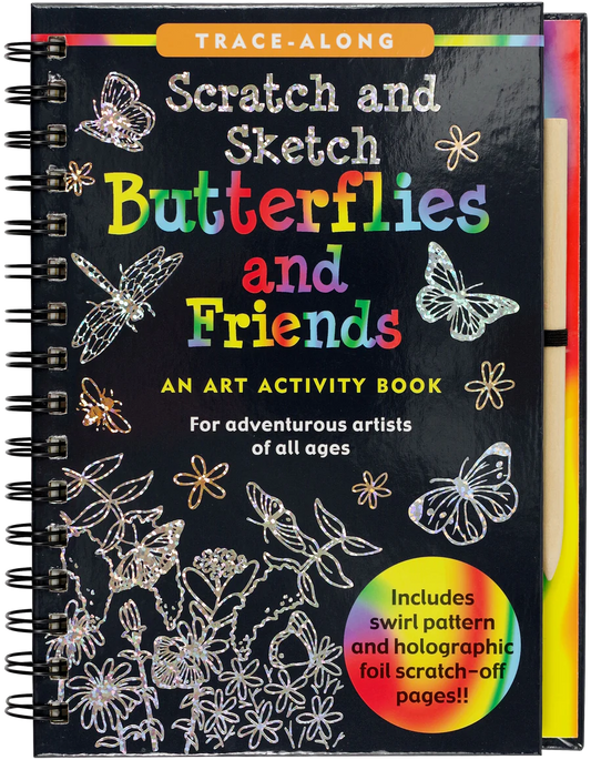 Butterflies Scratch & Sketch