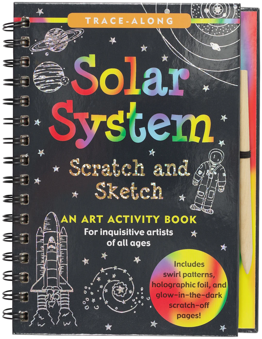 Solar System Scratch & Sketch