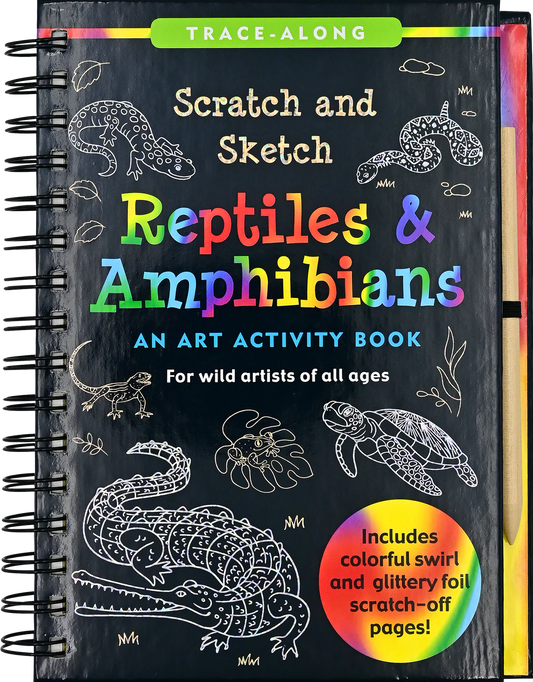 Reptiles & Amphibians Scratch & Sketch