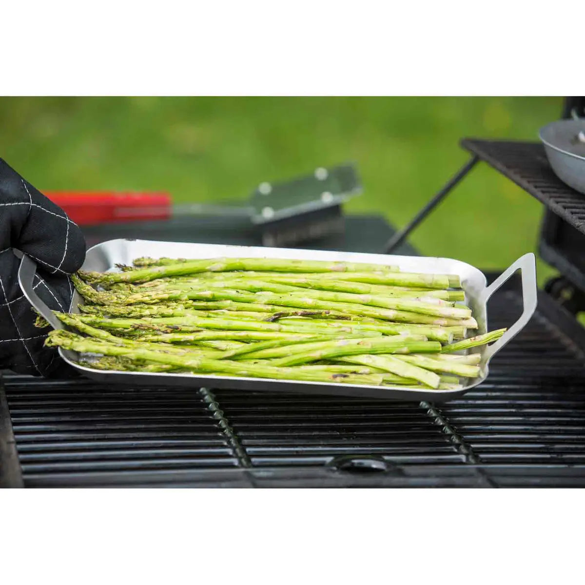 Small Grilling Tray with Handles