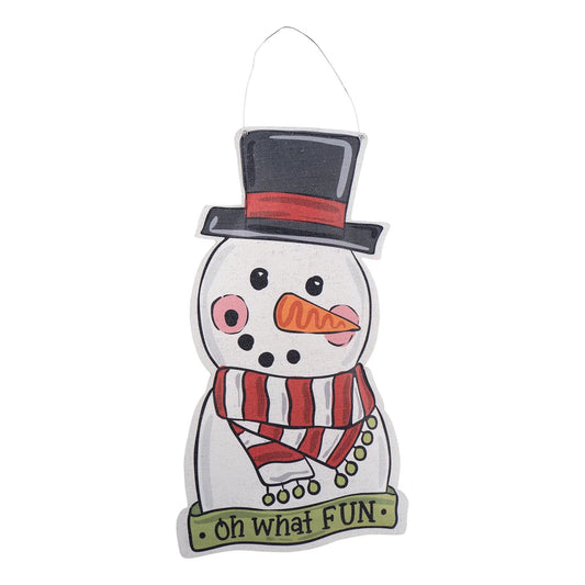 Happy Harvest/Oh What Fun Door Hanger