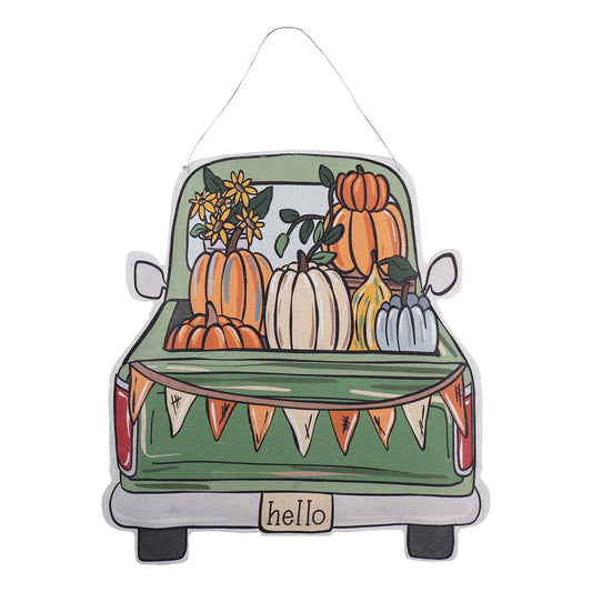 Fall/Christmas Truck Door Hanger