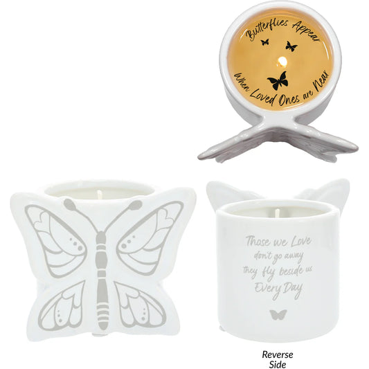 Beside Us Wax Reveal Butterfly Candle