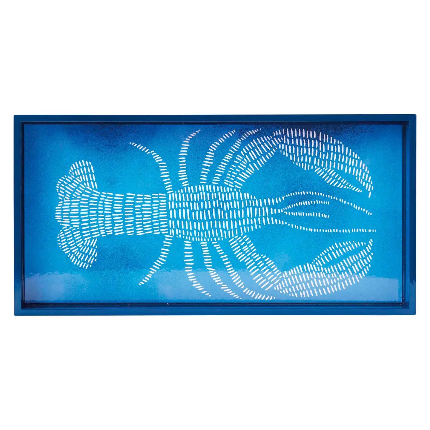 Indigo Lobster Tray