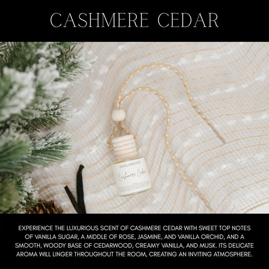 Cashmere Cedar Car Diffuser