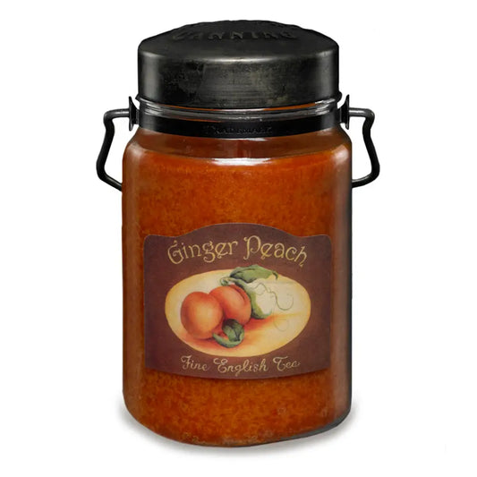 Ginger Peach Classic Jar Candle