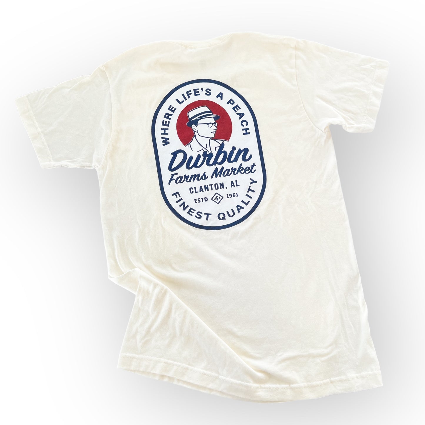 Durbin’s Finest Quality Logo Tee | Cream