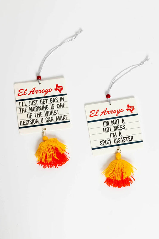 Spicy Disaster Car Air Freshener