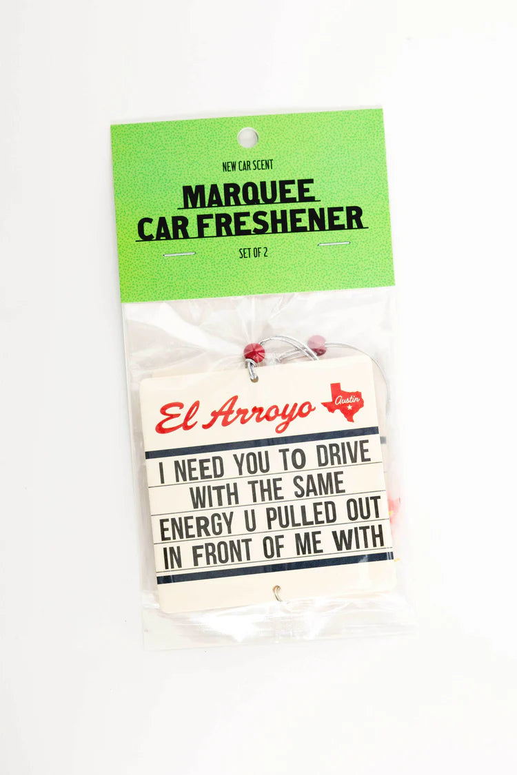 Same Energy Car Air Freshener