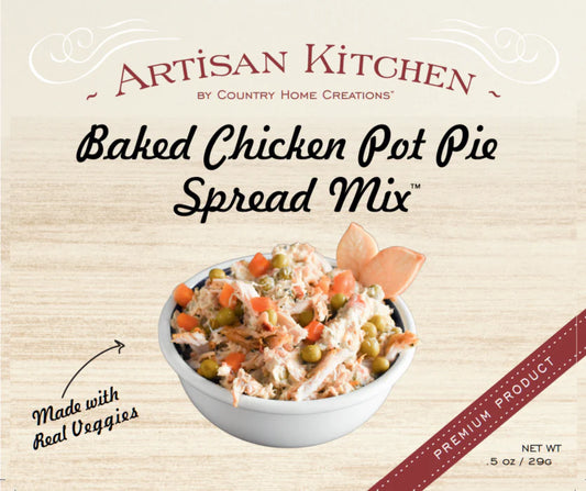 Baked Chicken Pot Pie Dip Mix