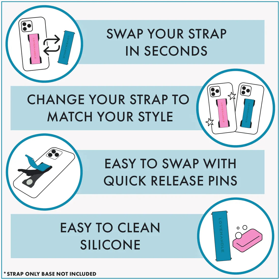 Love Handle Pro | Sapphire Glitter