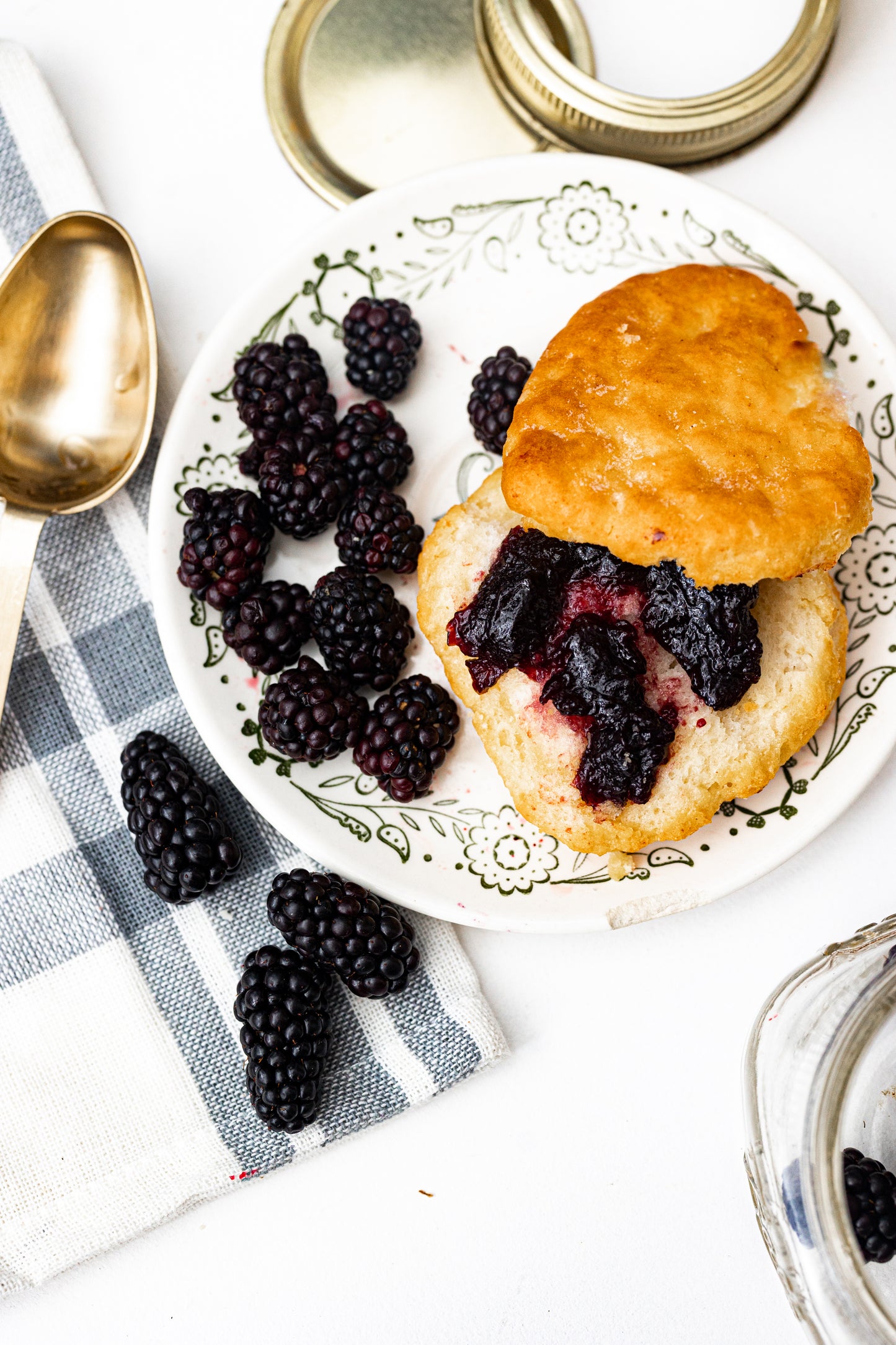 No Sugar Added Blackberry Preserves