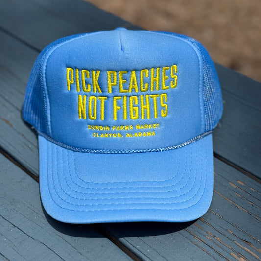 Columbia Blue Pick Peaches Not Fights Hat