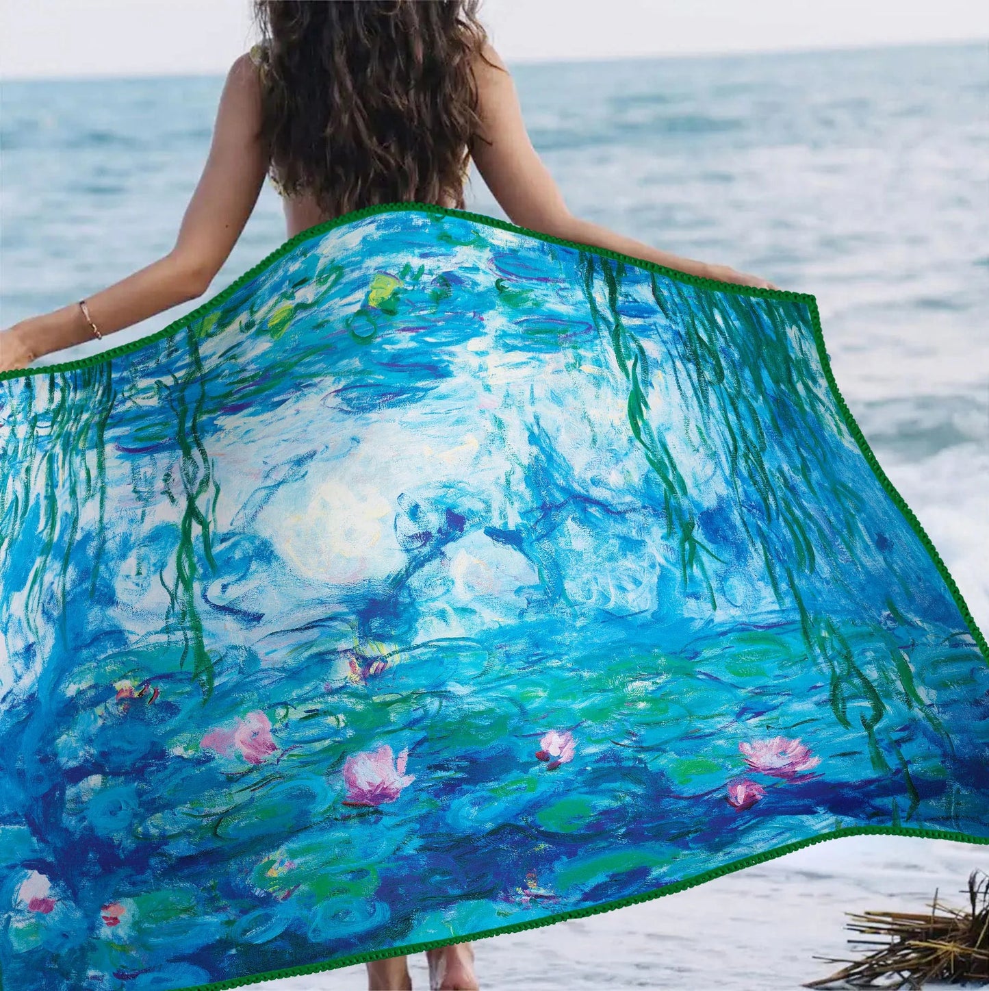 Nympheas Beach Towel