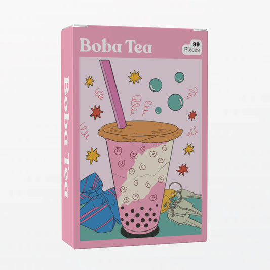 Boba Tea | 99 Piece Jigsaw Puzzle Mini