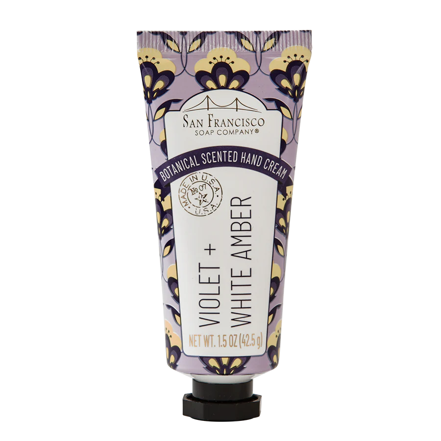 Violet & White Amber Hand Cream