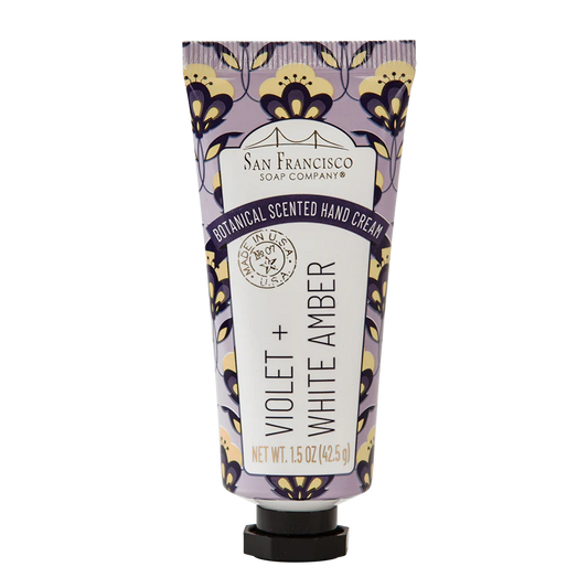 Violet & White Amber Hand Cream
