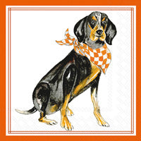 Coonhound Cocktail Napkin Set