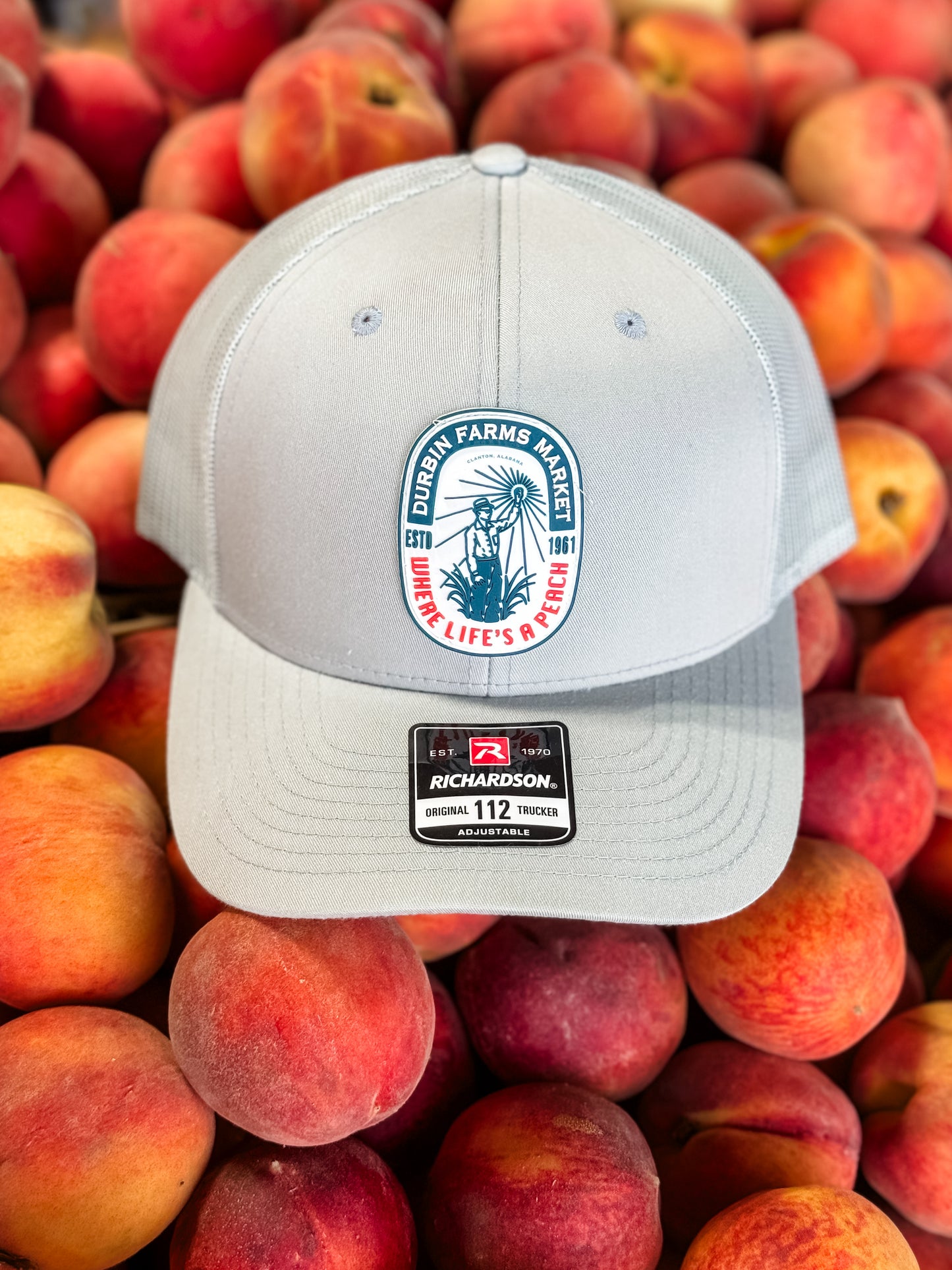 Light Gray Marvin Durbin Patch Hat