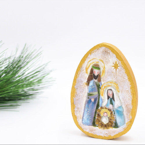 Oval Holy Family