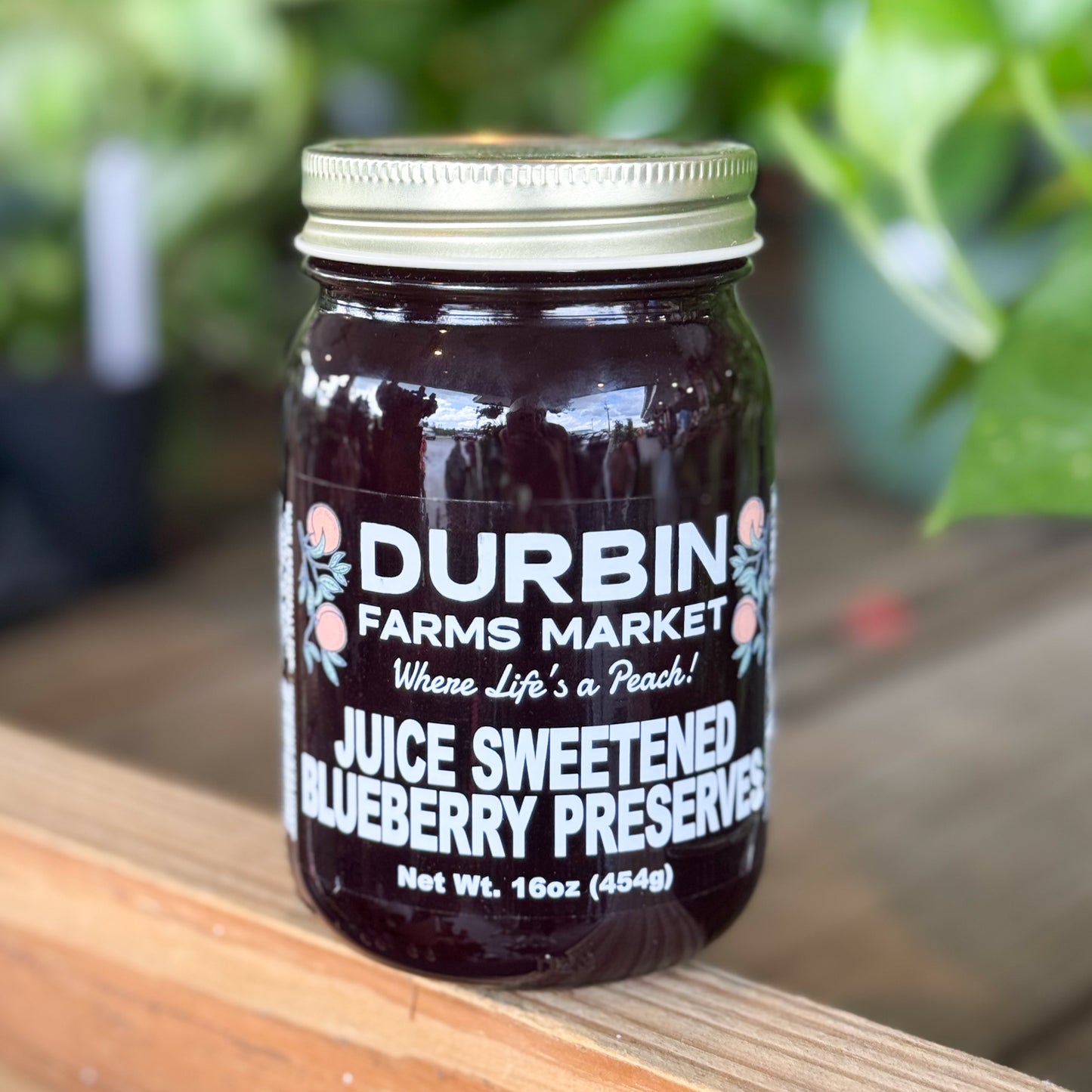 No Sugar Added Blueberry Preserves