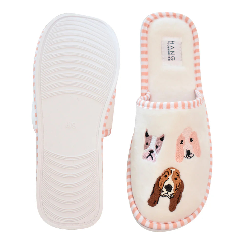 Foldable Travel Slippers | Dog