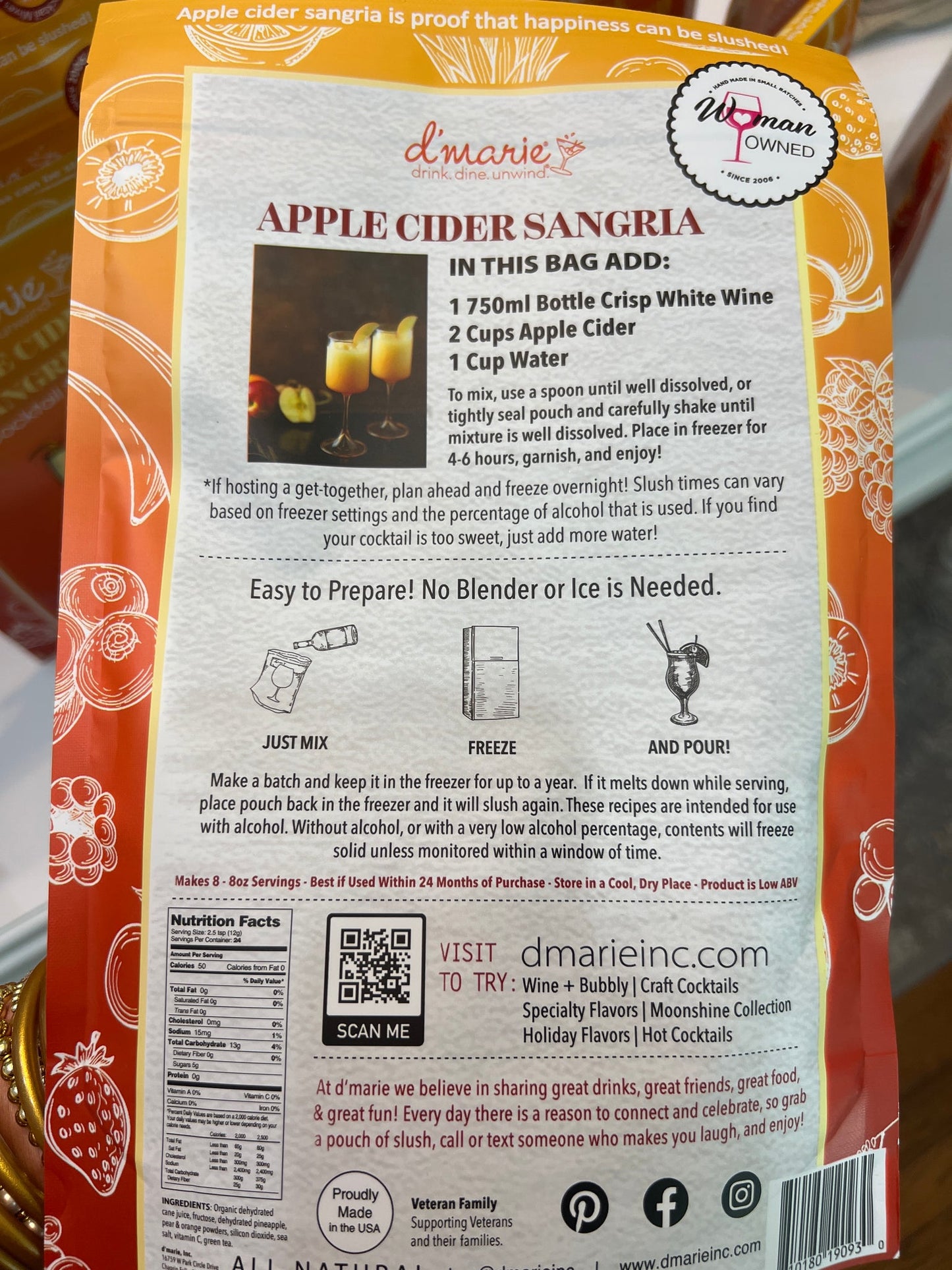 Apple Cider Sangria Drink Mix