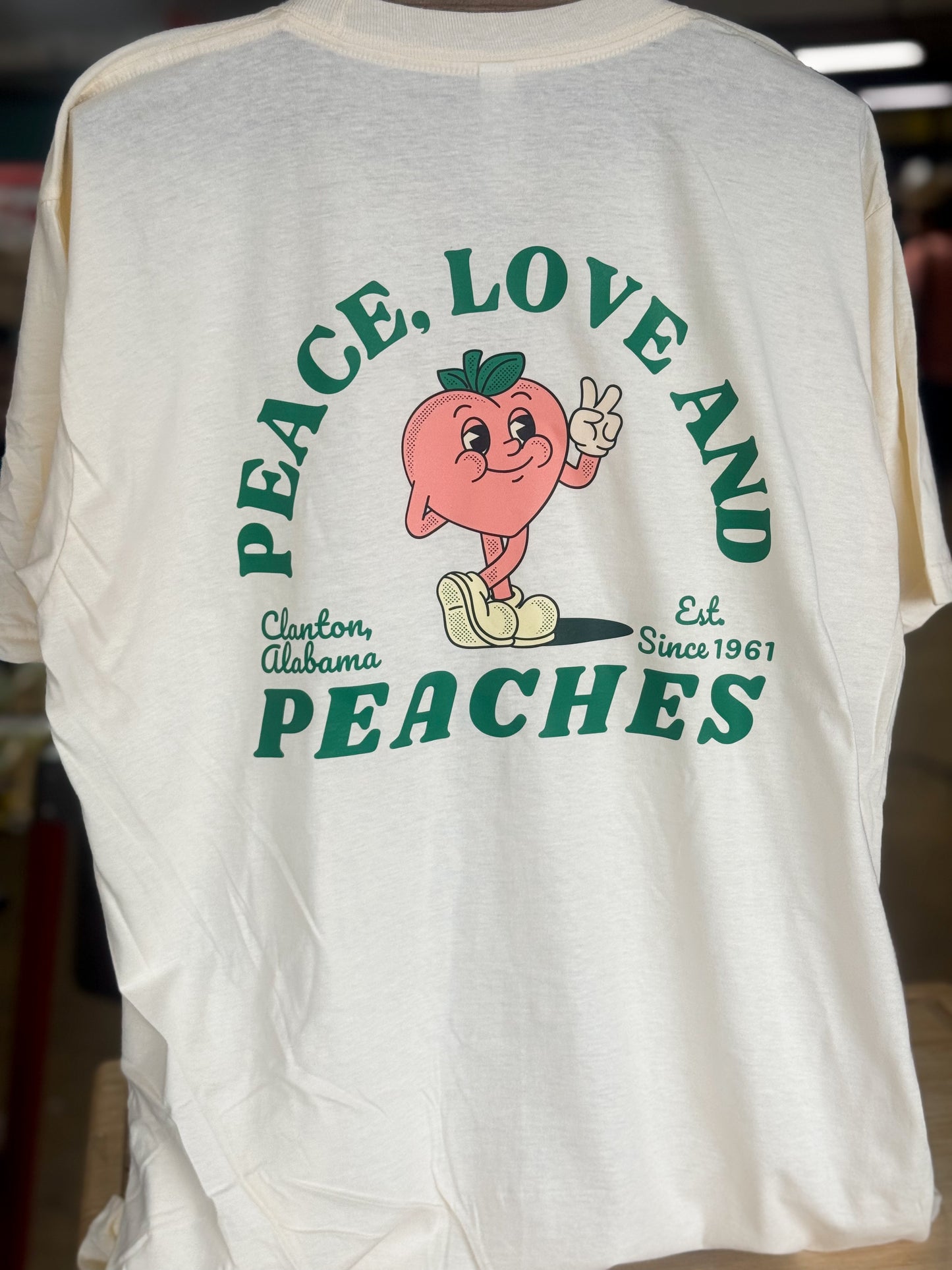 Peace, Love, Peaches Tee