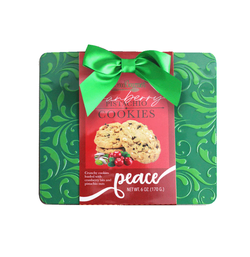 Cranberry Pistachio Gift Tin Cookies