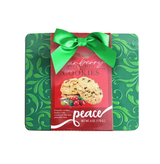 Cranberry Pistachio Gift Tin Cookies