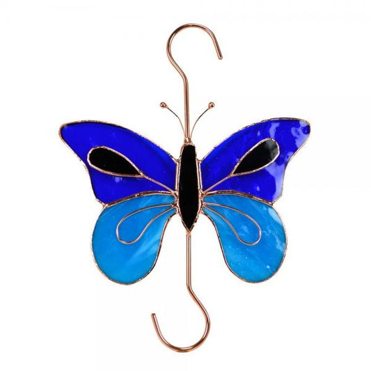 Dark & Light Blue Butterfly Hook